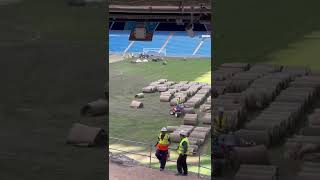 🪴🌿 ASÍ ACABAMOS la JORNADA de HOY en el INTERIOR ☘️🌿 | Interior Obras Santiago Bernabéu