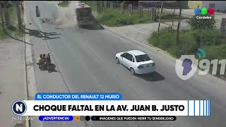 CÓRDOBA   Accidente fatal en la Juan B  Justo