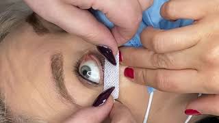 اکستنشن مژه ال L style eyelash extension