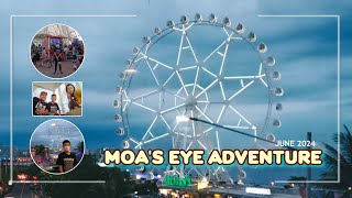 Sumakay Kami Sa MOA's EYE | Great Experience With My Family