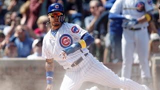 Baez Scores on Infield Single - Javier Baez scored from second base on Kyle Schwarb