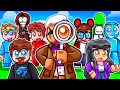 Hunting EVERY Minecraft YouTuber in Roblox!