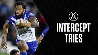 Incredible Intercept Tries | NRL Throwback | Girdler, Addo-Carr, Sailor and more!