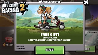 Hill Climb Racing 2 -🧵 Free Gift: Hansel & Gretel 🧵