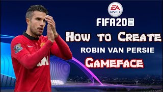 FIFA 20 - How to Create Robin Van Persie - Gameface