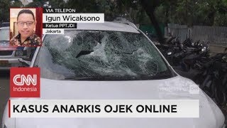 Menyoal Kasus Anarkis Ojek Online; Igun Wicaksono, Ketua PPT JDI