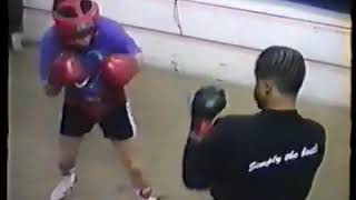 Kelton Mckenzie against Dean Pithie pro sparring session