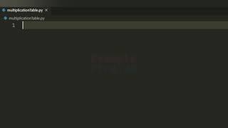 Python Program to Display the multiplication Table #JackCoding #Python