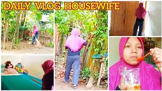 Aktivitas IRT tetap Produktif || DAILY VLOG Housewife