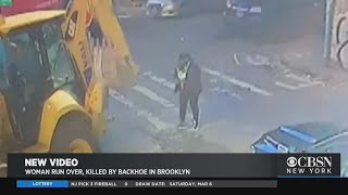 Video: Woman Struck And Killed By Backhoe