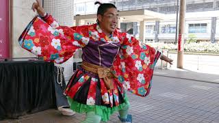 [4K] 週末キモイン 健山 【ふくやま大道芸2018】