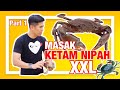 Part 1 | Asyraf Masak Ketam Nipah XXL FRESH! | Ketam Nipah masak Black Pepper