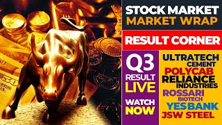 Market Wrap I Reliance Industries, Ultratech Cement, Yes Bank, JSW Steel, Polycab, Rossari Biotech