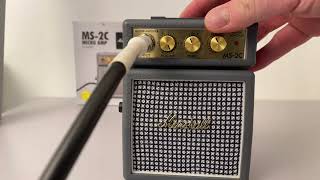 marshall micro amp MS-2C