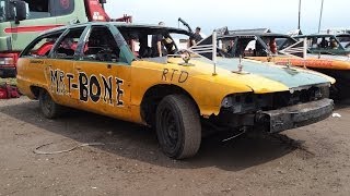 ONBOARD MR. T - BONE #312 Unlimited bangers emmen (24 - 5 - 2014)