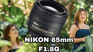 Nikon 85mm f1.8G still a great lens in 2022? Behind the scene outdoor portrait shoot.