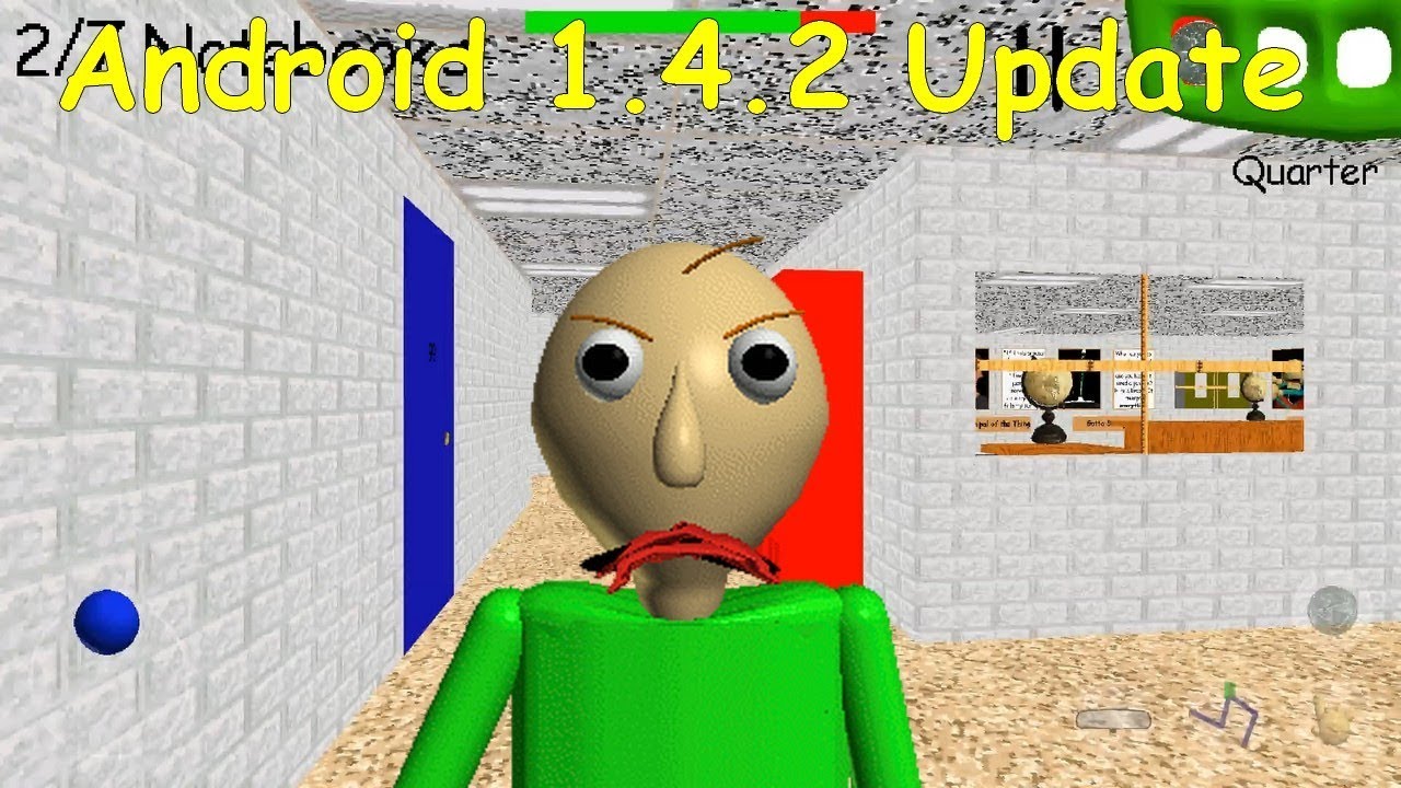 Android 1.4.2 Update - Baldi's Basics In Education And Learning - YouTube