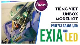 [Tiếng Việt] Unbox PG Exia \u0026 Led unit