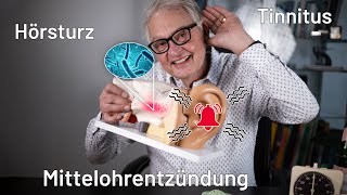 Das Ohr - Tinnitus, Mittelohrentzündungen, Tuben Probleme uvm. - Ursache und Hilfe - Teil 1