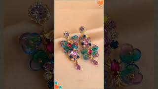 Beautiful😍❤ fancy Collection😍 earrings for wedding 2025