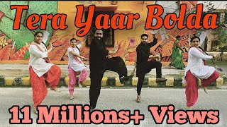 Tera Yaar Bolda - Bhangra4fitness | Surjit Bindrakhia | Phulkari | Dance Cover | Choreo | Dj Hans