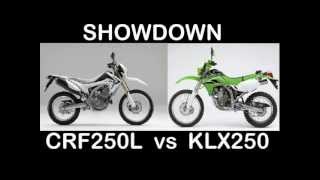 CRF250 vs KLX250 SHOWDOWN - Doi Suthep 2012