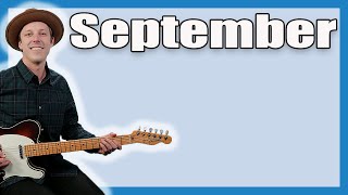 September Guitar Lesson (Earth Wind & Fire)