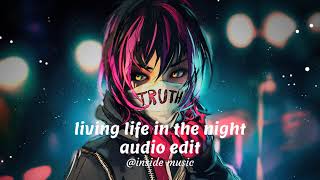 living life in the night   cheriimoya, sierra kidd edit audio