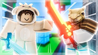 I TAUGHT My Editor How to Play ROBLOX Bedwars...