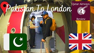 Pakistan to London UK | Qatar Airways review | Lahore international Airport VIP lounges