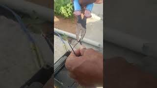 Mono block 1hp motor|| condenser repair #durgaelectrician