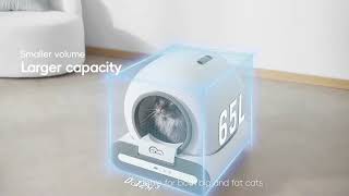 DOEL Automatic Cat Litter Box Self Cleaning with App Control \u0026 Cat Litter Mat Smart Cat Toilet