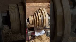 #Short #WoodTurning my #Largest #Segmented #Bowl ready to turn #Shorts