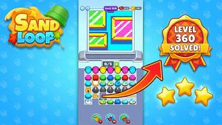 🏖️ Sand Loop Level 360 Walkthrough | Super Hard Solution & Guide 🧩