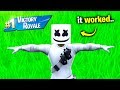 Marshmello’s Impossible Challenge.. (Fortnite)