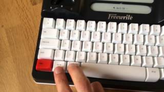 Freewrite typewriter by Astrohaus (first impressions)