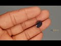 original natural iolite gemstone myratna 4.78 carat ilt 18023