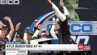 NASCAR legend Kyle Busch dies at 41