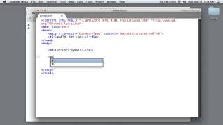 9 HTML ENTITIES