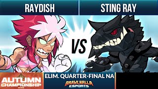 Raydish vs Sting Ray - Elimination Quarter-Final - Autumn Championship 2022 - 1v1 NA