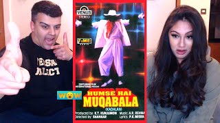*WOW* Muqabala Muqabala REACTION | Hum Se Hai Muqabala | Parbhu Deva | A.R.Rahman | Best Dance Song