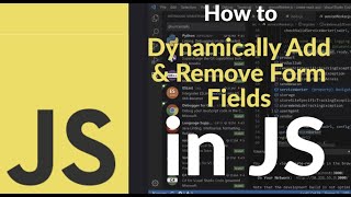 How to Dynamically Add and Remove Form Fields in JavaScript | Repeating Input Fields Made Easy
