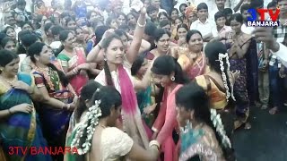Banjara Girls & Ladies Amazing Dance on Folk Song in Teej Festival  || Must Watch |  3TV BANJARA