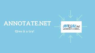 Annotate Net Tutorial