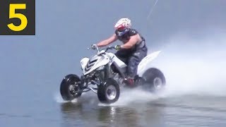 Top 5 Incredible Vehicle Water Skips