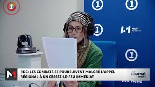 RDC GOMA : Les combats se poursuivent malgré l'appel régional à un cessé le feux