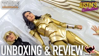 S.H.Figuarts Wonder Woman Golden Armor WW84 Unboxing \u0026 Review