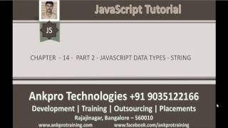 JavaScript for beginners - Chapter 14 - Data types Part 2 - Strings