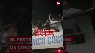 El festejo de Belgrano de Córdoba que casi termina en tragedia