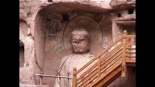 炳靈寺 BingLing Temple grotto at LiuJia Gorge Yellow River